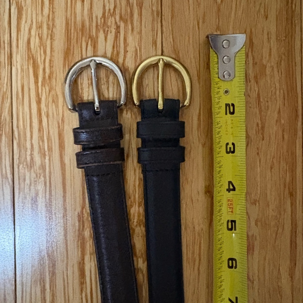 Coach Brown Leather Belts - Picture 6 of 6